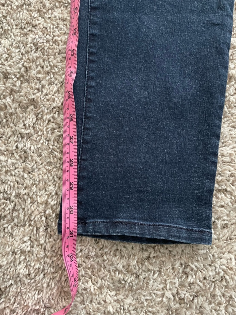 INC International Concepts Dark Blue Jeans - Picture 5 of 6